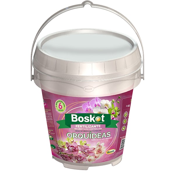 Adubo Boskot Orquideas 17-17-17 (5-6 meses) 1Kg